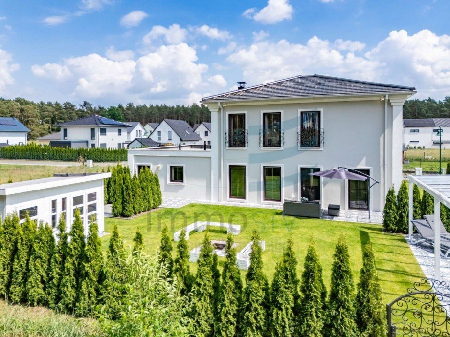 Gartenansicht Einfamilienhaus Sch�nwalde-Glien