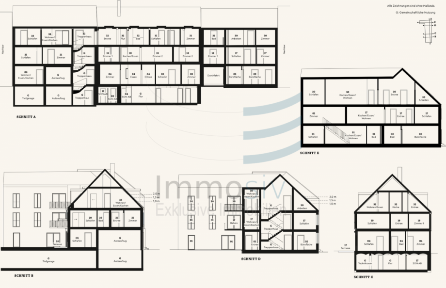 WH-Schnitt Etagenwohnung Nauen