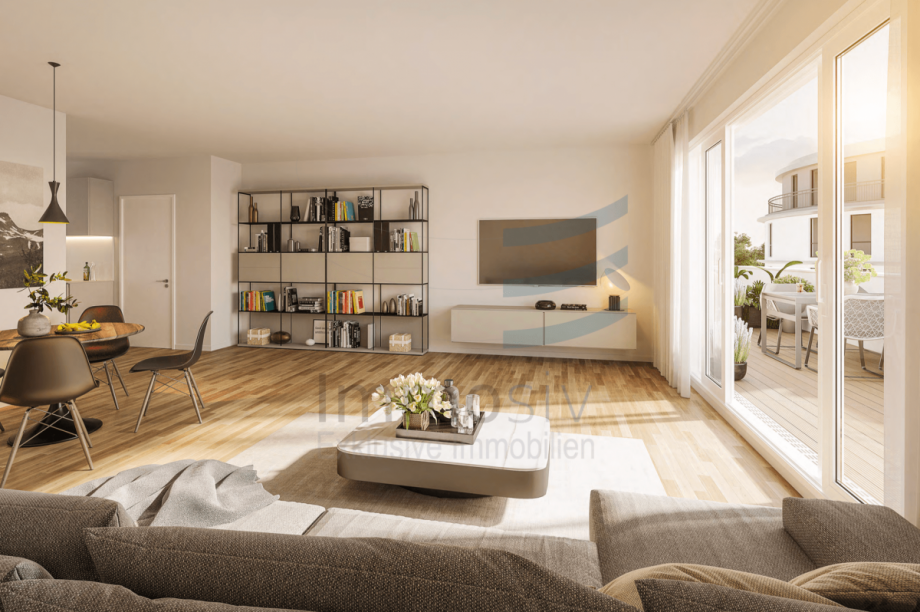 Visualisierung Penthousewohnung Nauen