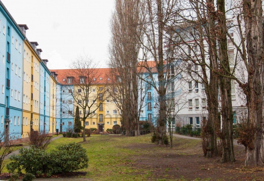 Innenhofbereich Etagenwohnung Berlin