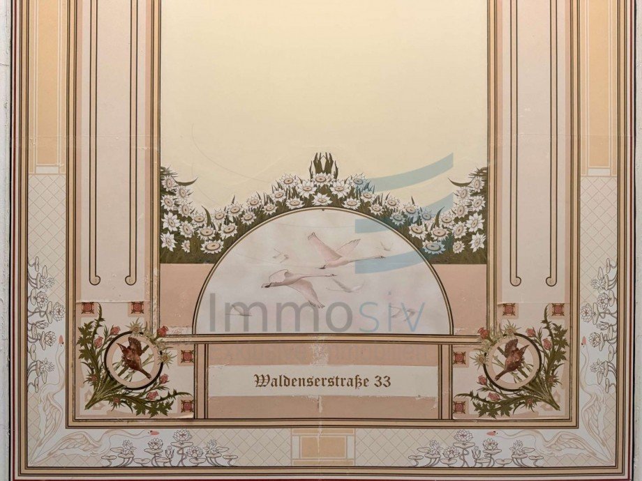 Deckenmalerei Erdgeschosswohnung Berlin