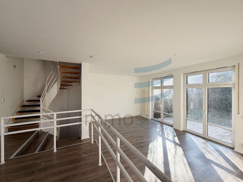 Essberich/ Wohnzimmer Blick Treppe Reihenendhaus Dallgow-D�beritz