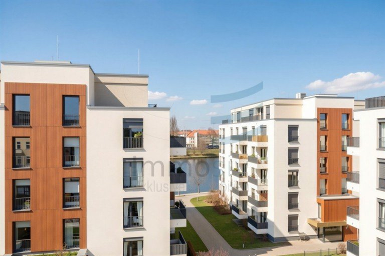 Aussicht - (KI optimiert) Berlin - Berlin - Berlin - Treptow / K�penick - Obersch�neweide Etagenwohnung *VERKAUFT* Bezugsfreie moderne 2 Zimmerwohnung im 4. OG mit Balkon und Blick auf die Spree