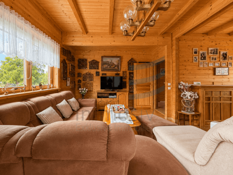 Wohnzimmer Einfamilienhaus Pessin