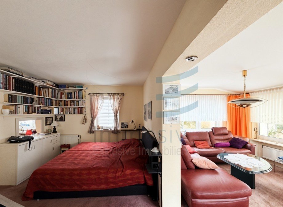 Schlaf- und Wohnbereich Bungalow Sch�nwalde-Glien