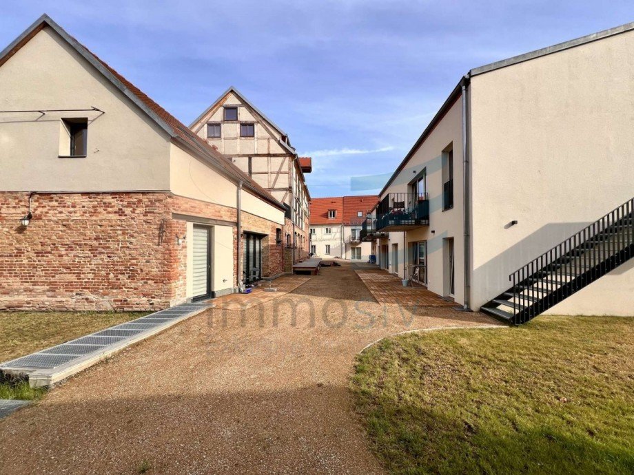 Innenhof Erdgeschosswohnung Nauen