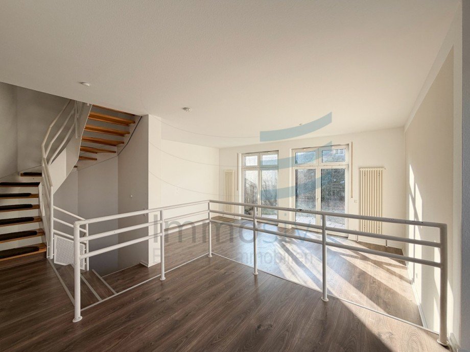 Essbereich Blick Wohnzimmer Reihenendhaus Dallgow-D�beritz