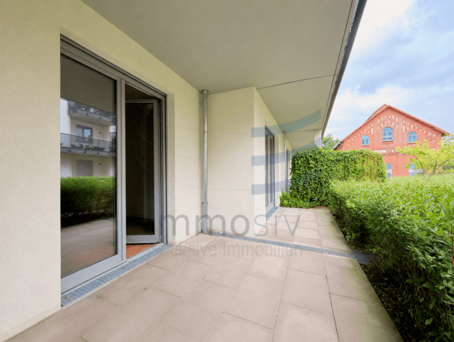 Terrasse Erdgeschosswohnung Nauen