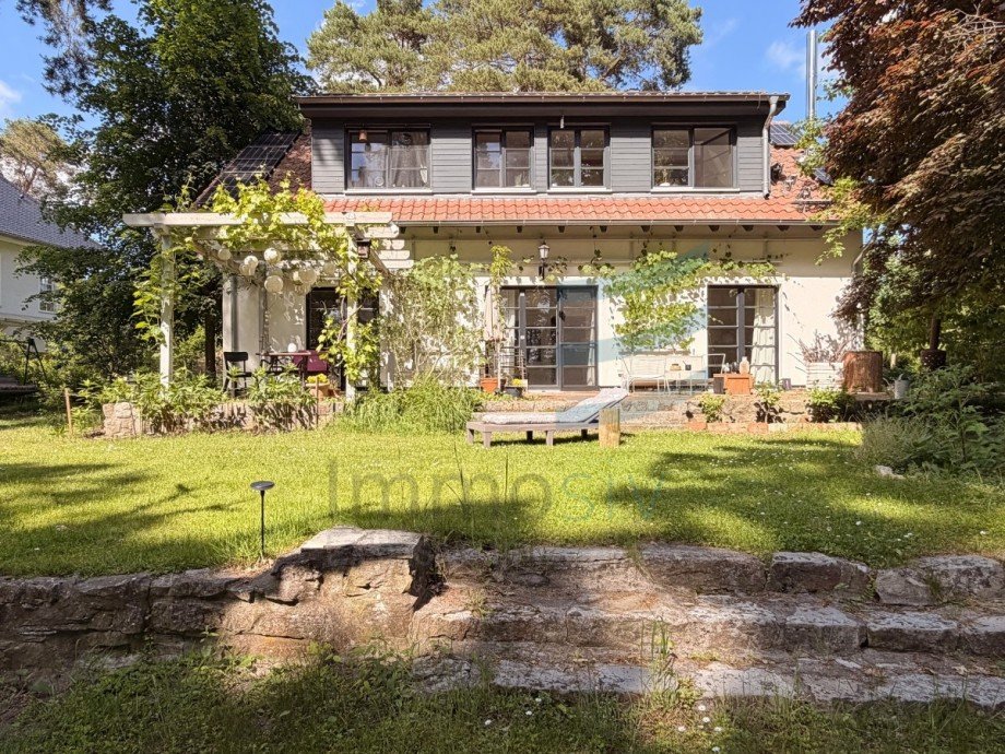 Gartenansicht Einfamilienhaus Falkensee