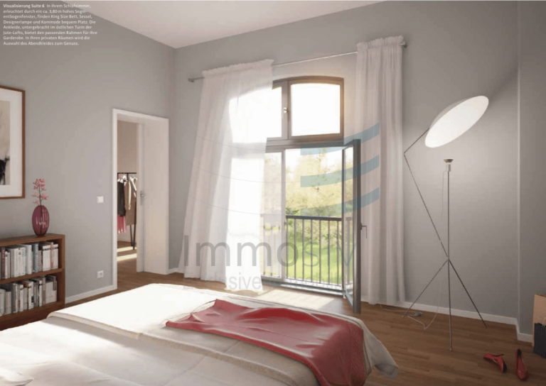 Schlafzimmer Potsdam - Brandenburg - Potsdam Etagenwohnung Denkmalgesch�tztes Loft mit gro�z�giger Dachterrasse - vermietete 5-Zimmer-Wohnung