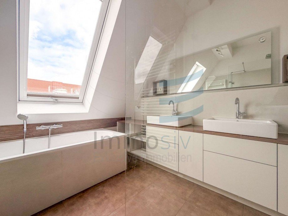 Badezimmer Dachgeschosswohnung Berlin