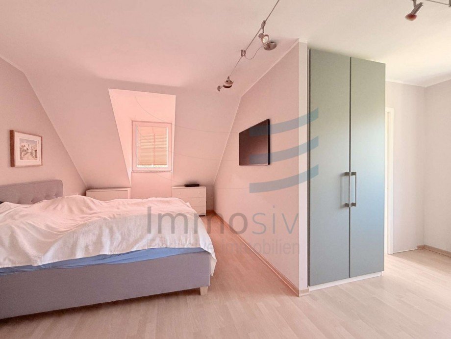 Schlafzimmer Doppelhaush�lfte Falkensee