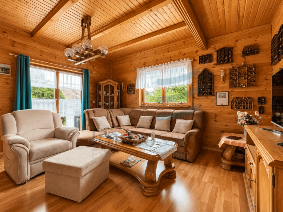 Wohnzimmer Einfamilienhaus Pessin