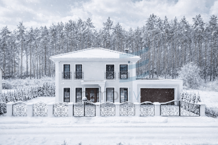 Winterzeit Einfamilienhaus Sch�nwalde-Glien