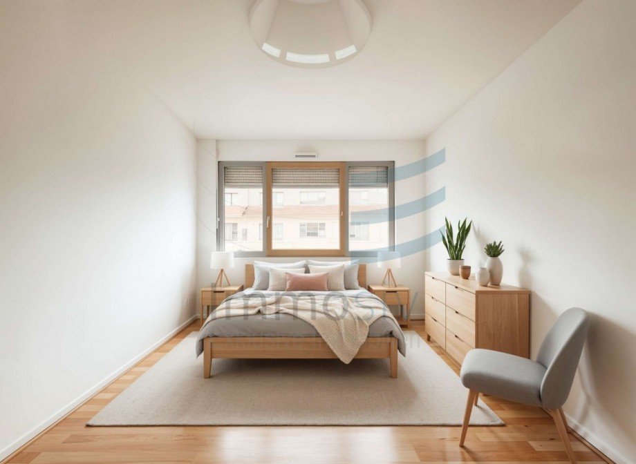 Schlafzimmer - (KI generiert) Dachgeschosswohnung Wustermark