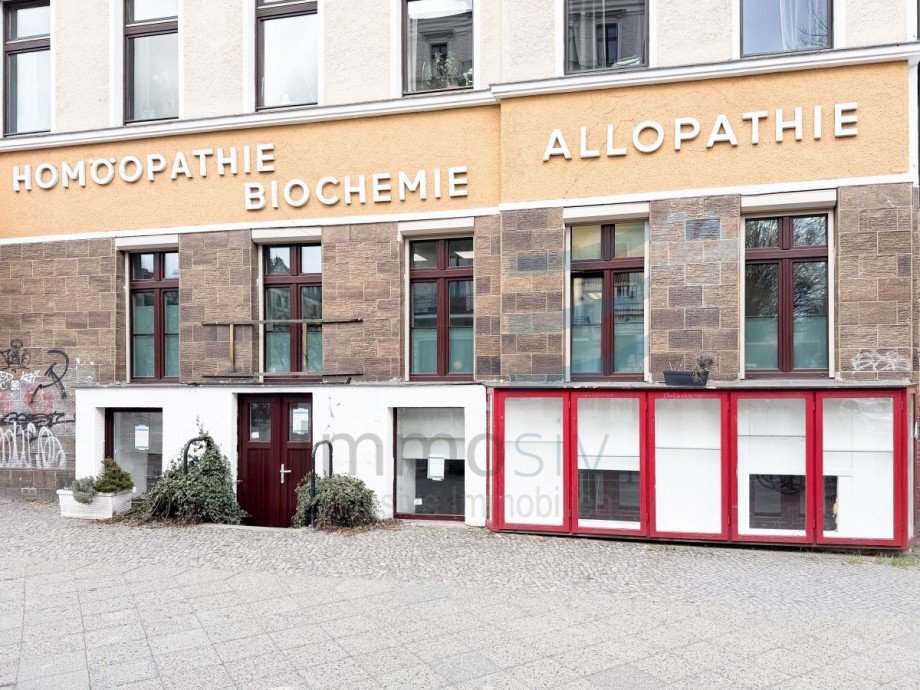 Au�enansicht Ladenlokal Berlin