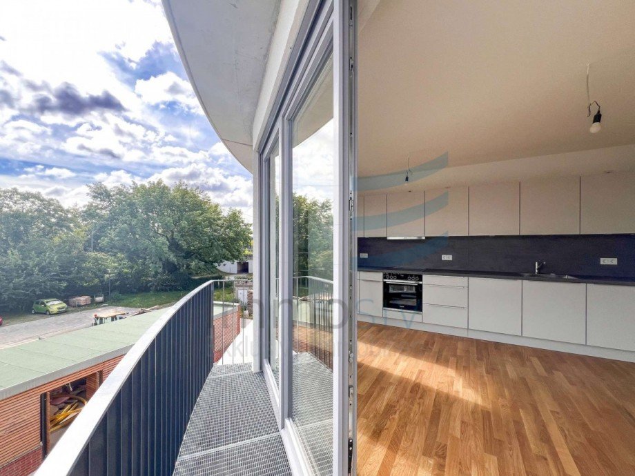 K�che mit Balkon Etagenwohnung Nauen