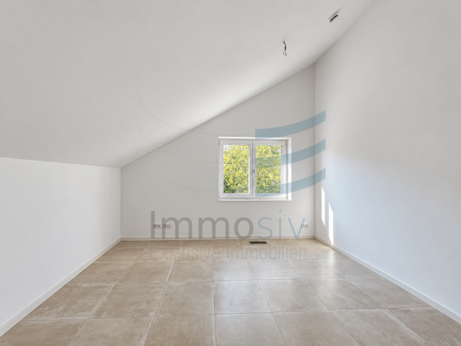 Geradlinige Dachgeschossarchitektur im natuhen Licht-8 Doppelhaush�lfte Blankenfelde-Mahlow