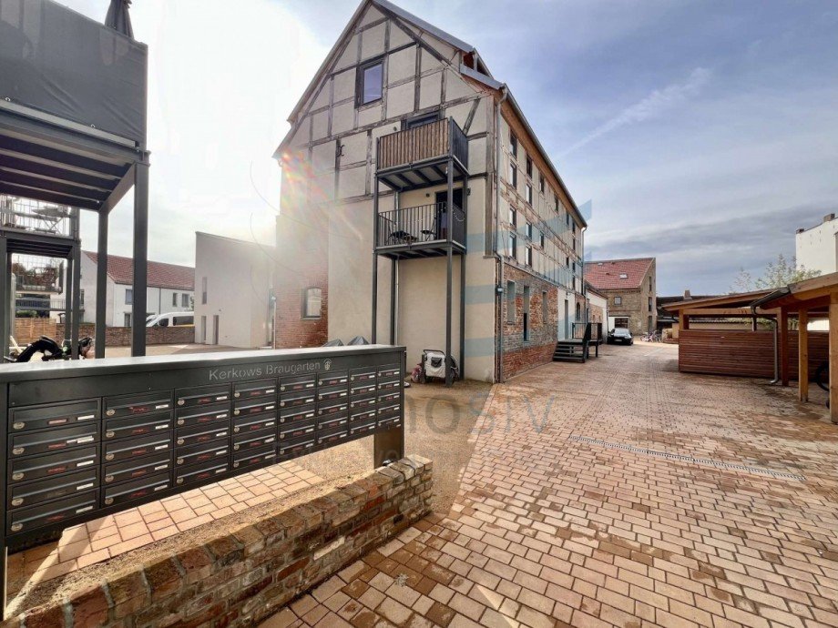 Eingangsbereich Etagenwohnung Nauen