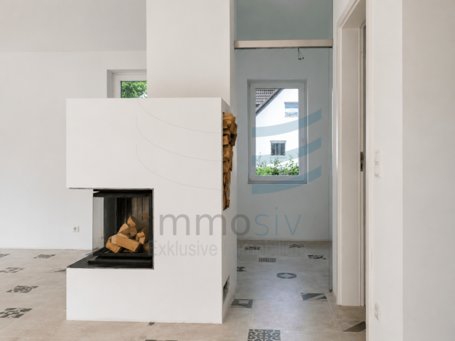 Kamin Wohnbereich Einfamilienhaus Blankenfelde-Mahlow