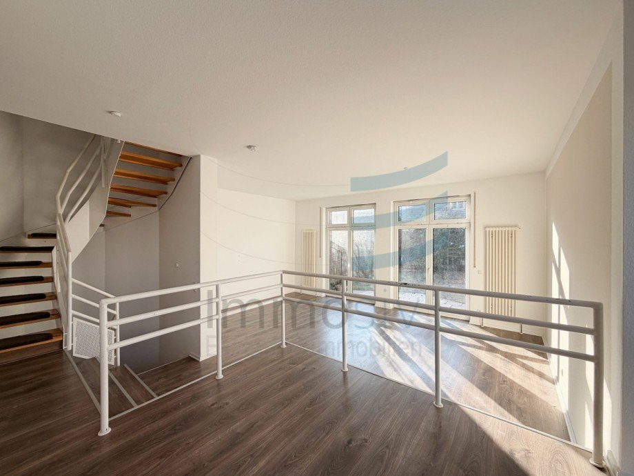 Essbereich Blick Wohnzimmer Reihenendhaus Dallgow-D�beritz