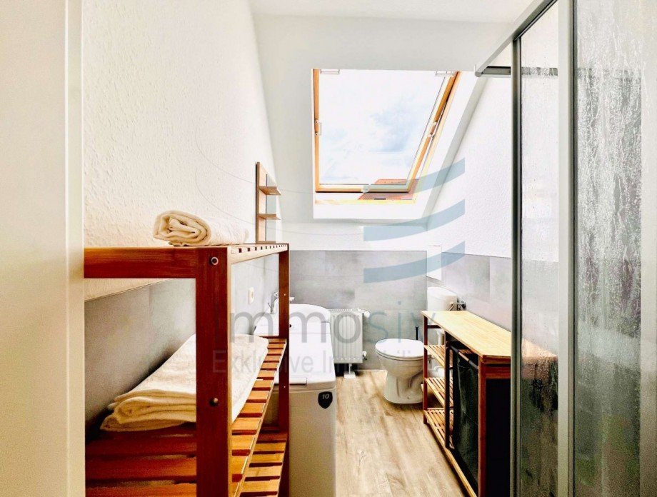 Duschbad Dachgeschosswohnung Leipzig