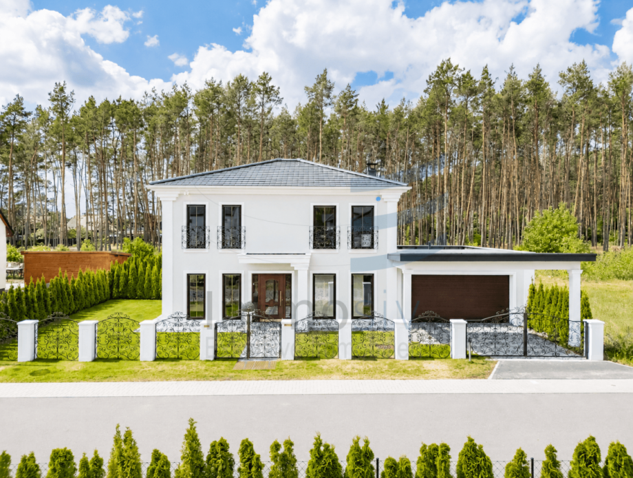 Haus mit Carport KI generiert Einfamilienhaus Sch�nwalde-Glien
