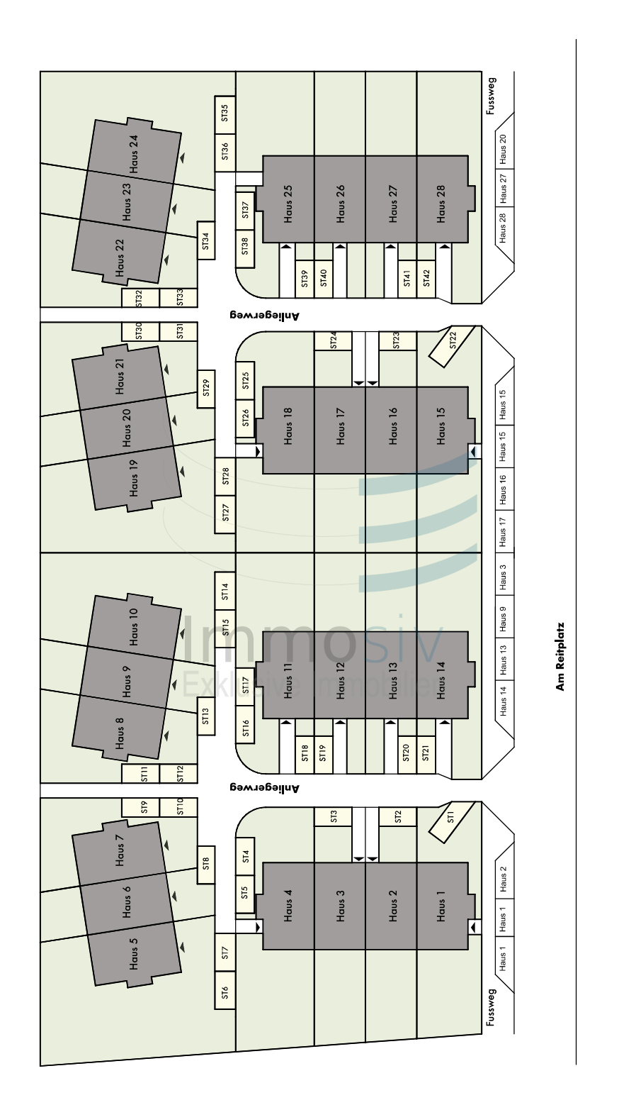 Lageplan Reihenmittelhaus Dallgow-D�beritz