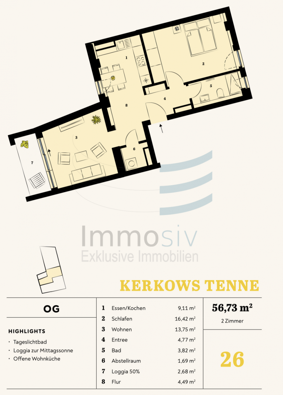 26-Ten-OG Etagenwohnung Nauen
