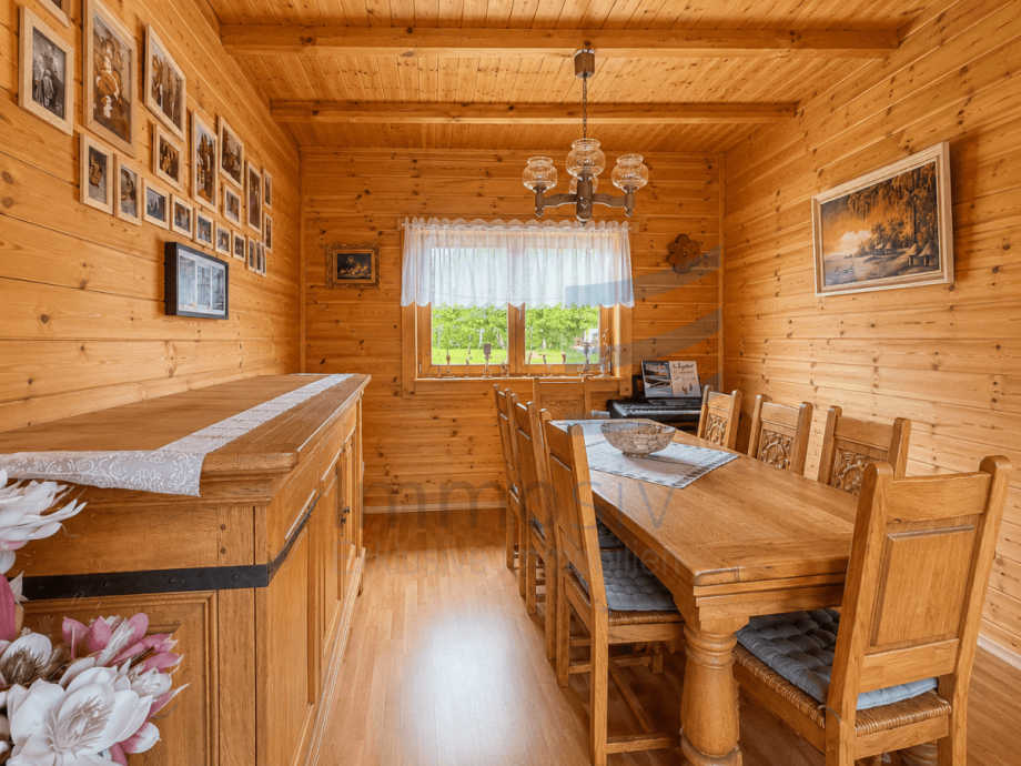 Wohnzimmer Einfamilienhaus Pessin