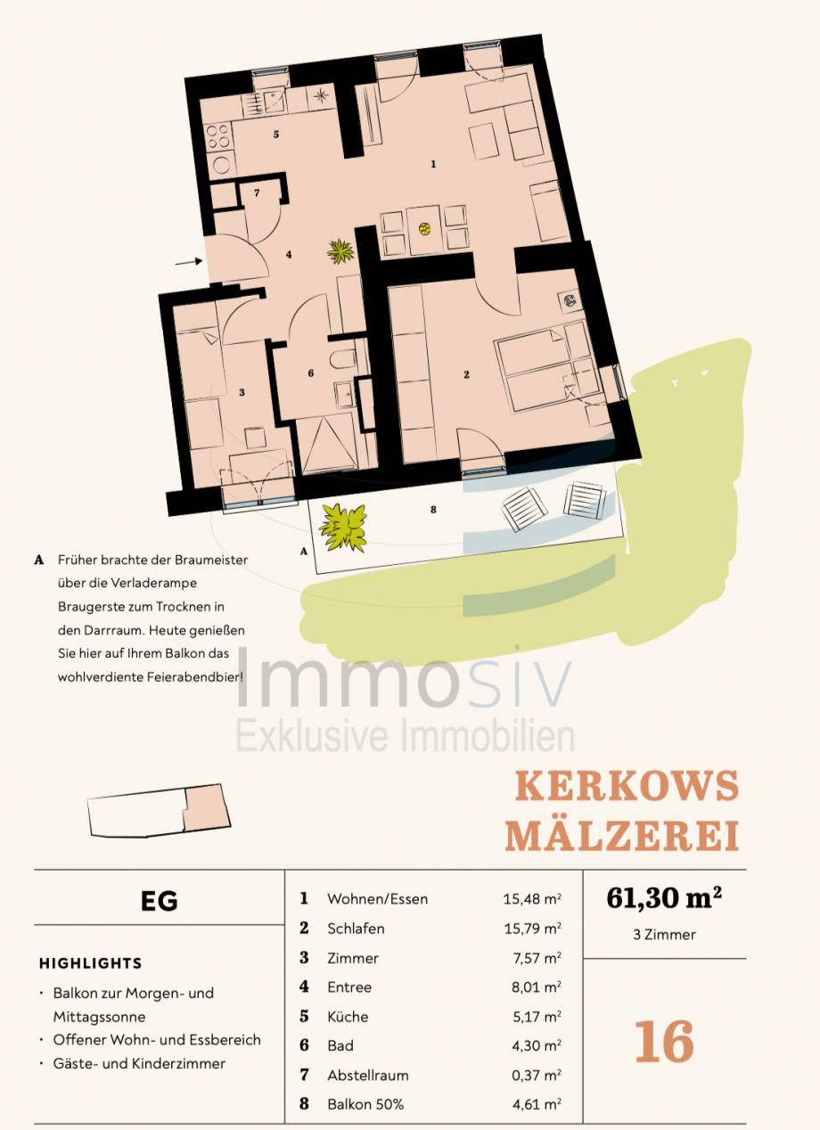 16-M-EG Erdgeschosswohnung Nauen