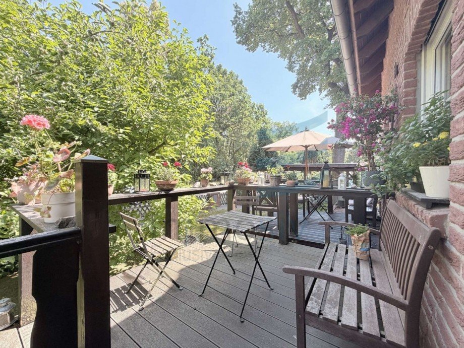 Terrasse Doppelhaush�lfte Falkensee