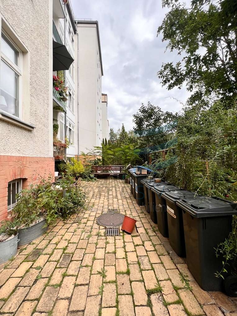 M�llbereich Dachgeschosswohnung Leipzig