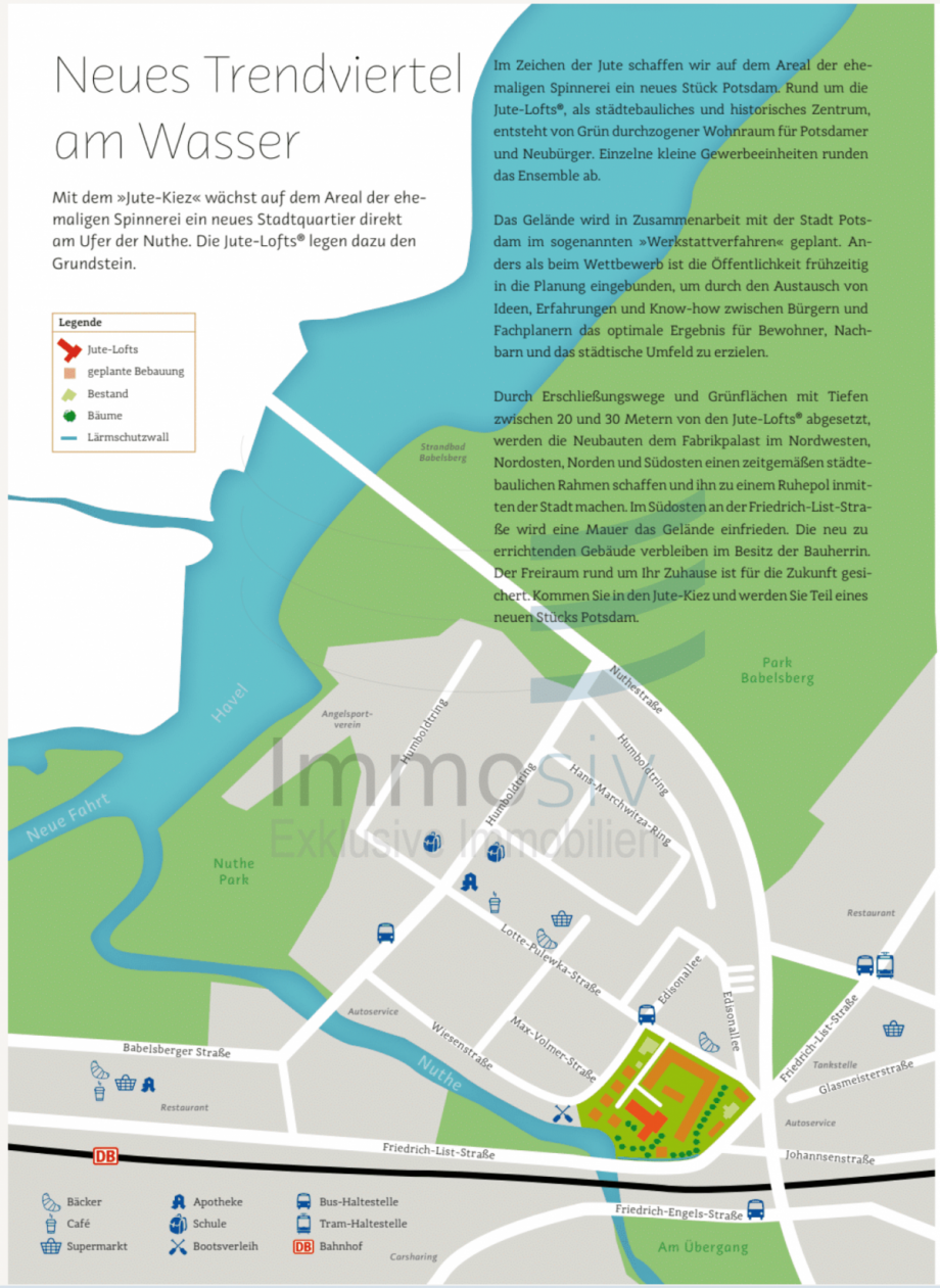 �bersicht Wohnung Potsdam