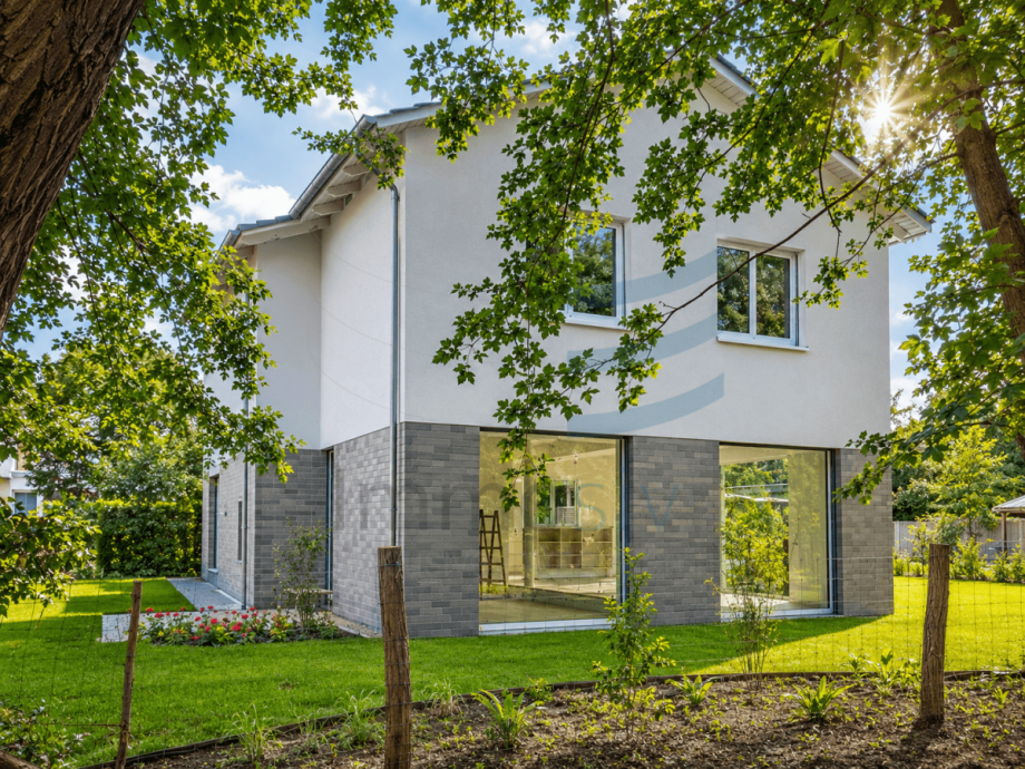 Gartenansicht Einfamilienhaus Blankenfelde-Mahlow