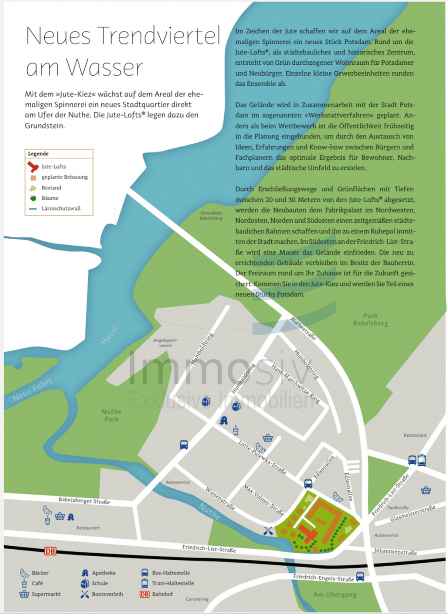�bersicht Etagenwohnung Potsdam