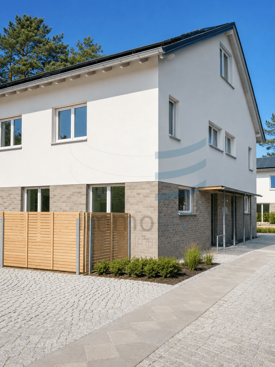 Au�enansicht Doppelhaush�lfte Blankenfelde-Mahlow