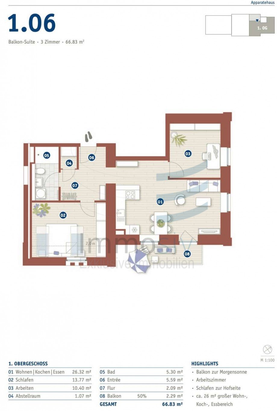 1.06 Etagenwohnung Nauen