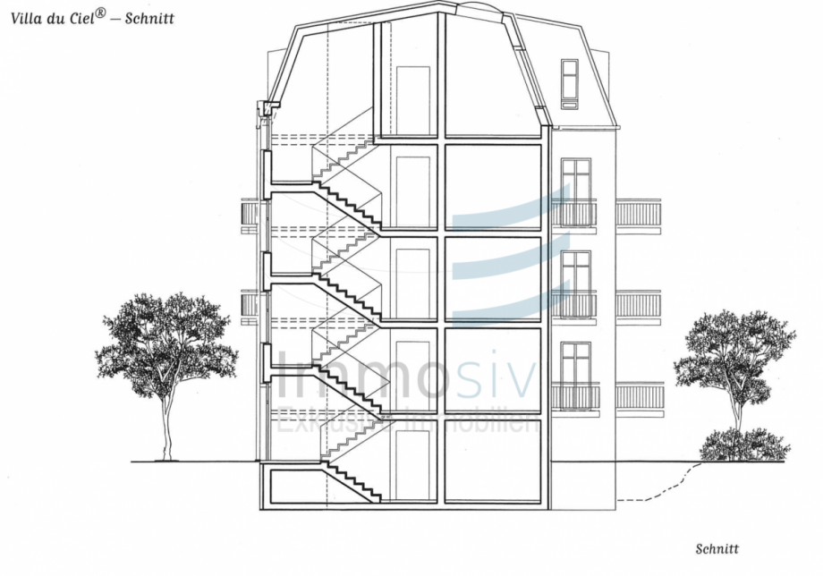 Schnitt Etagenwohnung Potsdam