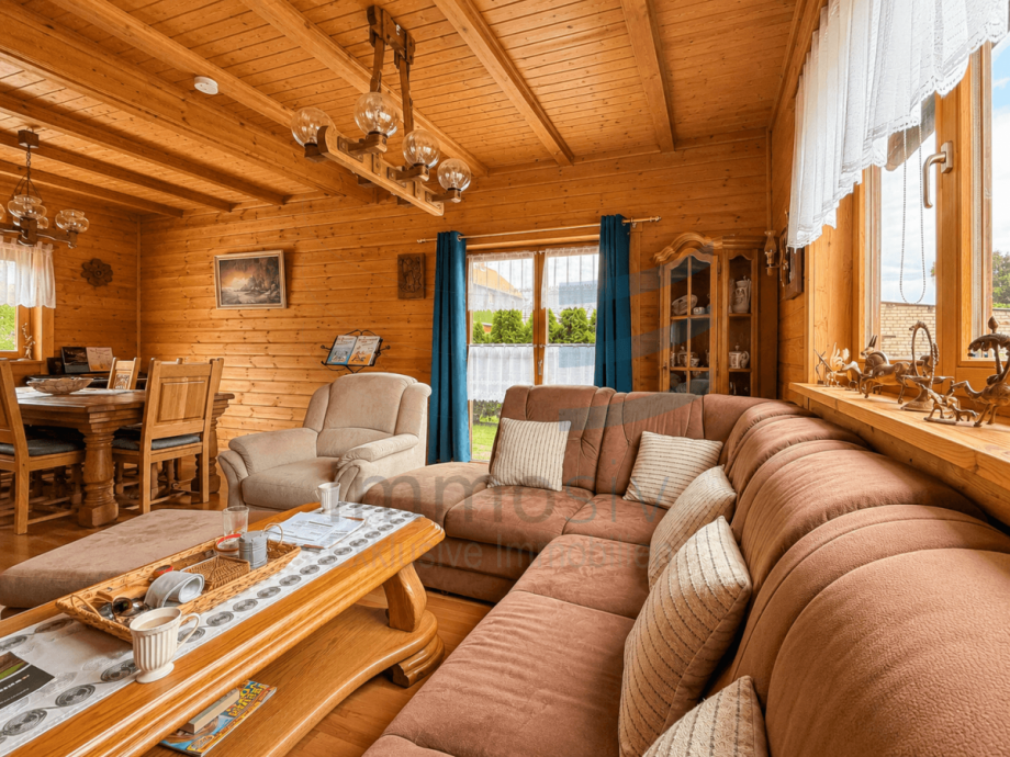 Wohnzimmer Einfamilienhaus Pessin