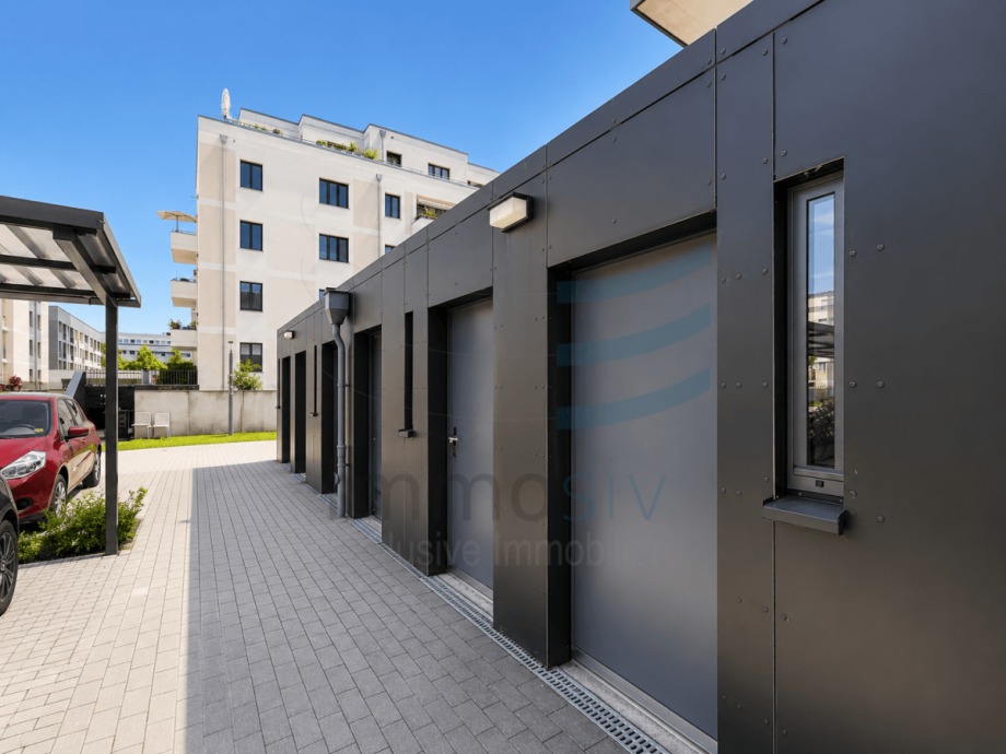 Au�enansicht Abstellr�ume Wohnung Potsdam