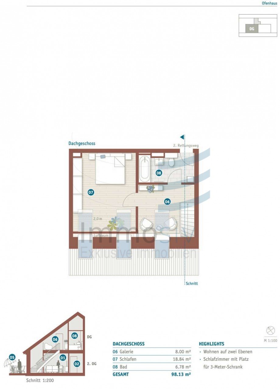 2.15DG Maisonettewohnung Nauen