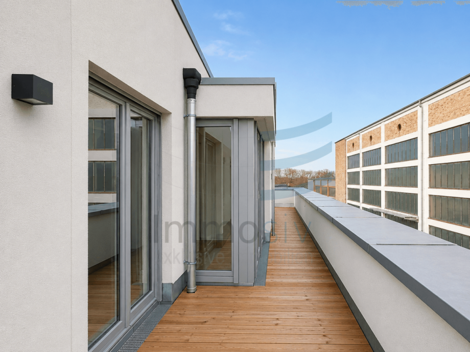 Terrasse Penthousewohnung Nauen