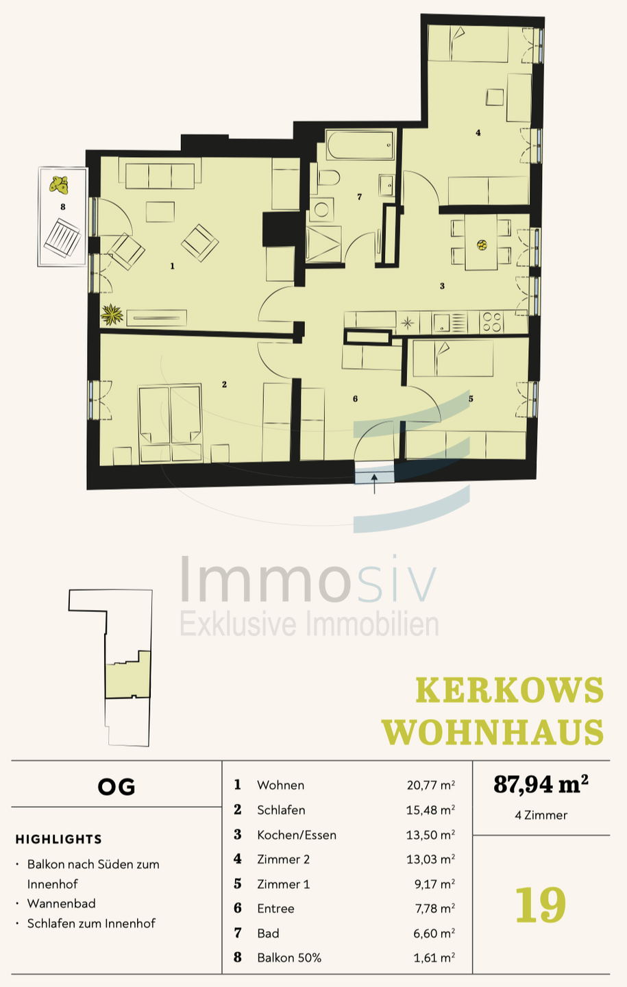 19-WH-OG Etagenwohnung Nauen