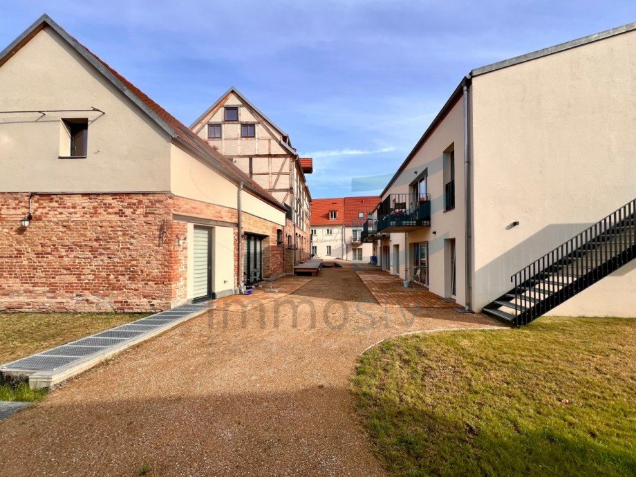 Innenhof Erdgeschosswohnung Nauen