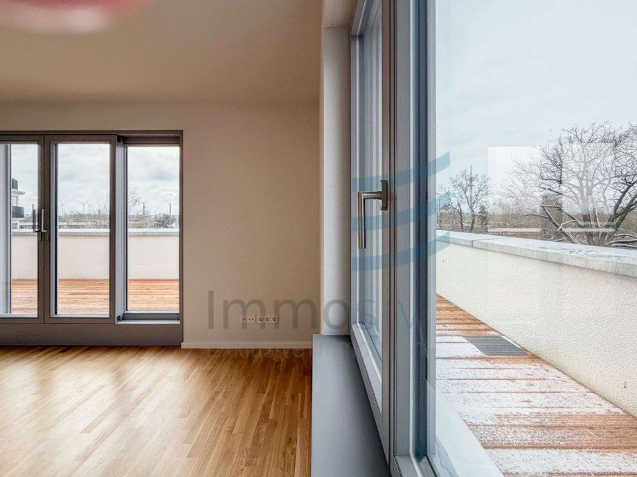 Wohnbereich Blick Dachterr.jpg Penthousewohnung Nauen