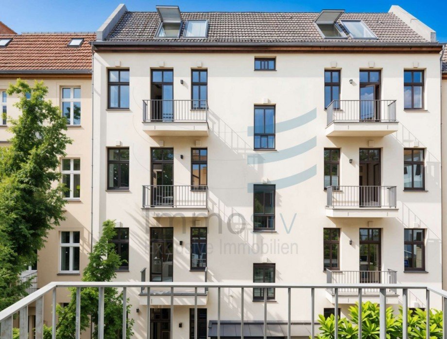 Hinterhaus KI generiert Maisonettewohnung Berlin