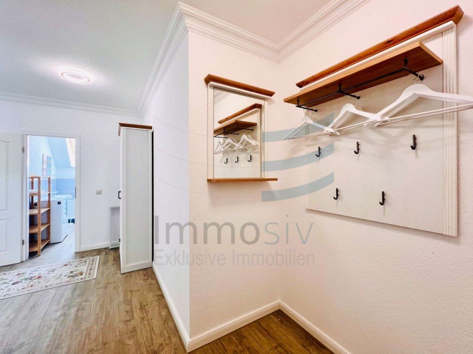 Diele Dachgeschosswohnung Leipzig