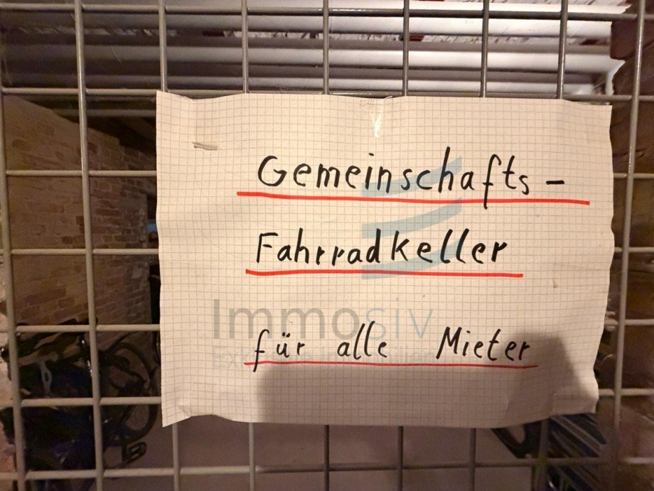Gemeinschaftsfahrradkeller Erdgeschosswohnung Berlin