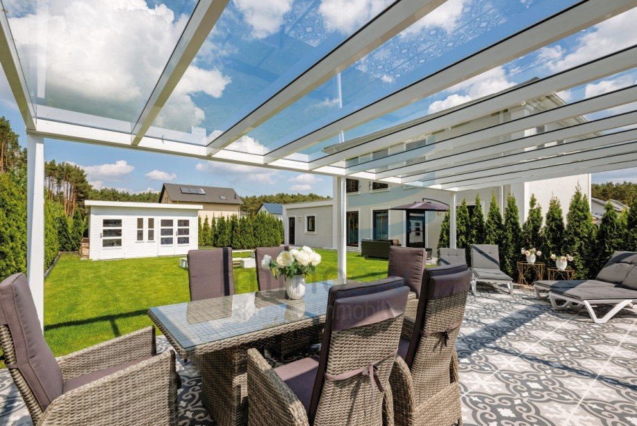 Terrasse Einfamilienhaus Sch�nwalde-Glien